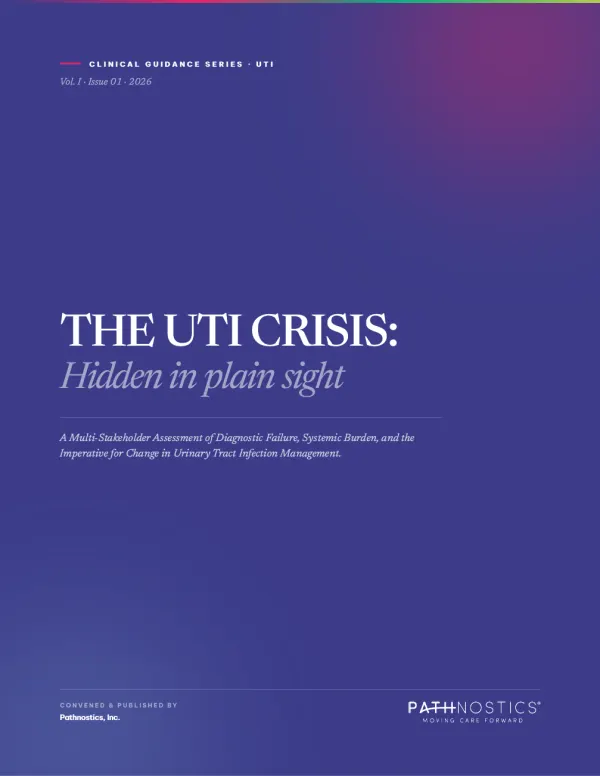 UTI Crisis Clinical Insights Report cover